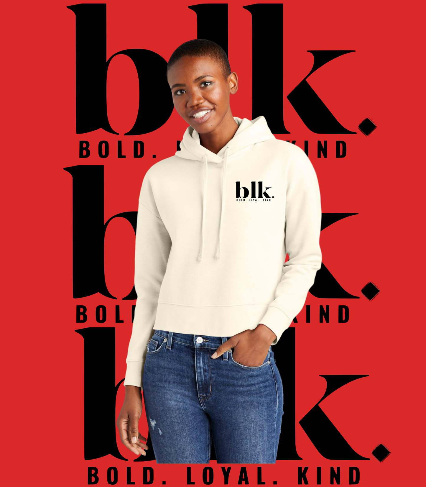 BLK Women’s Fleece Hoodie