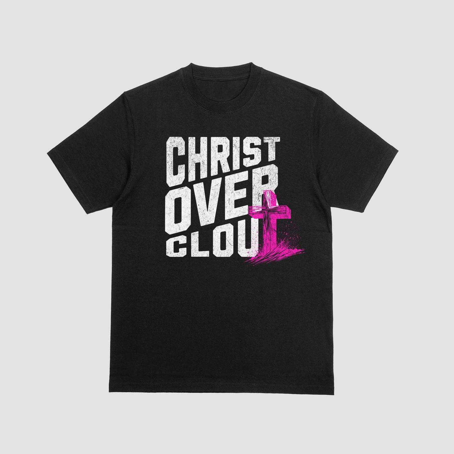 CHRIST OVER CLOUT