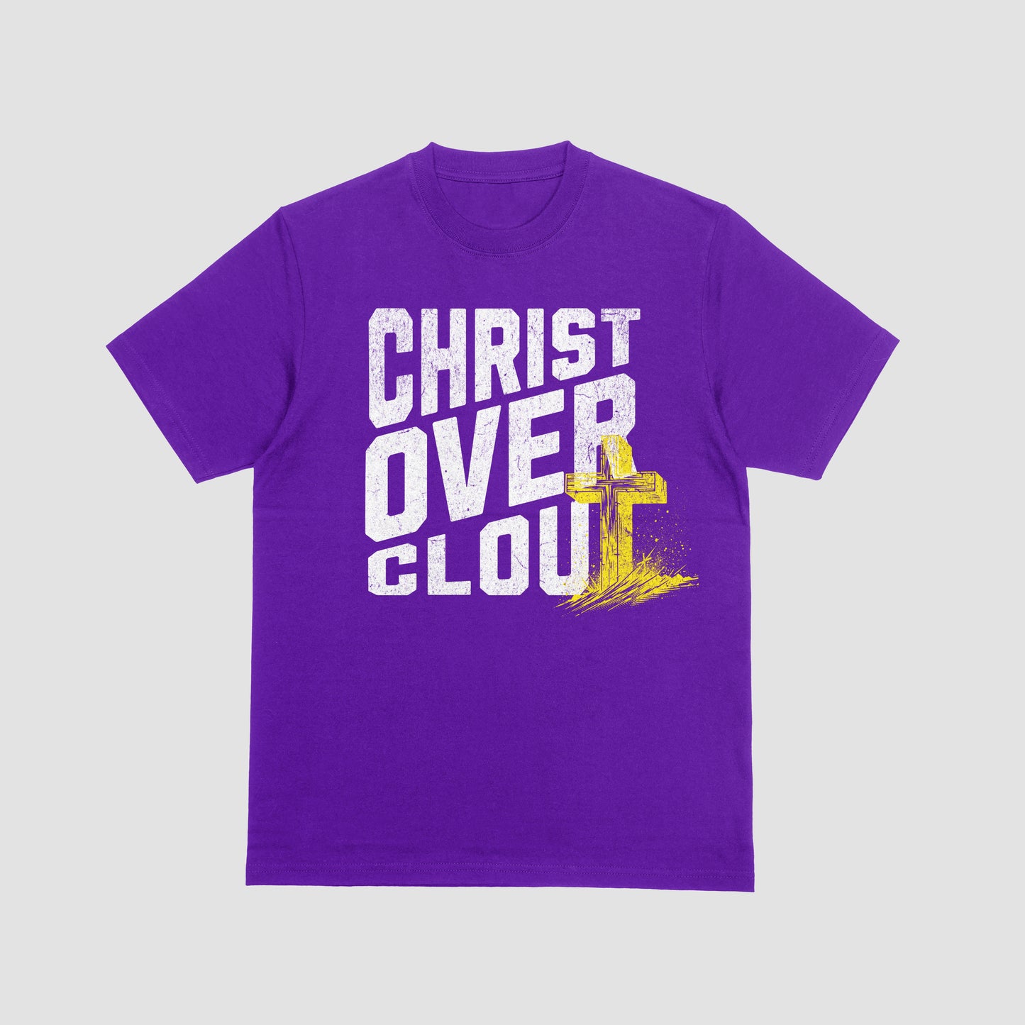 CHRIST OVER CLOUT