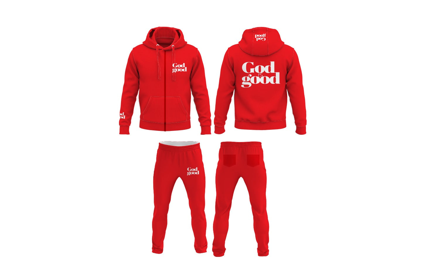 "God is Good" Jogger Set