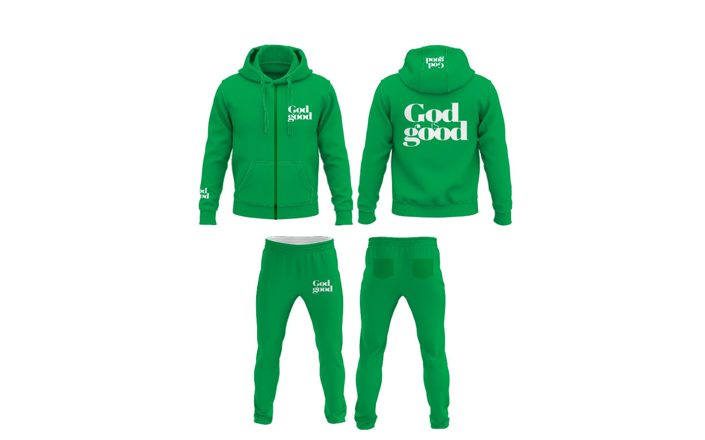 "God is Good" Jogger Set