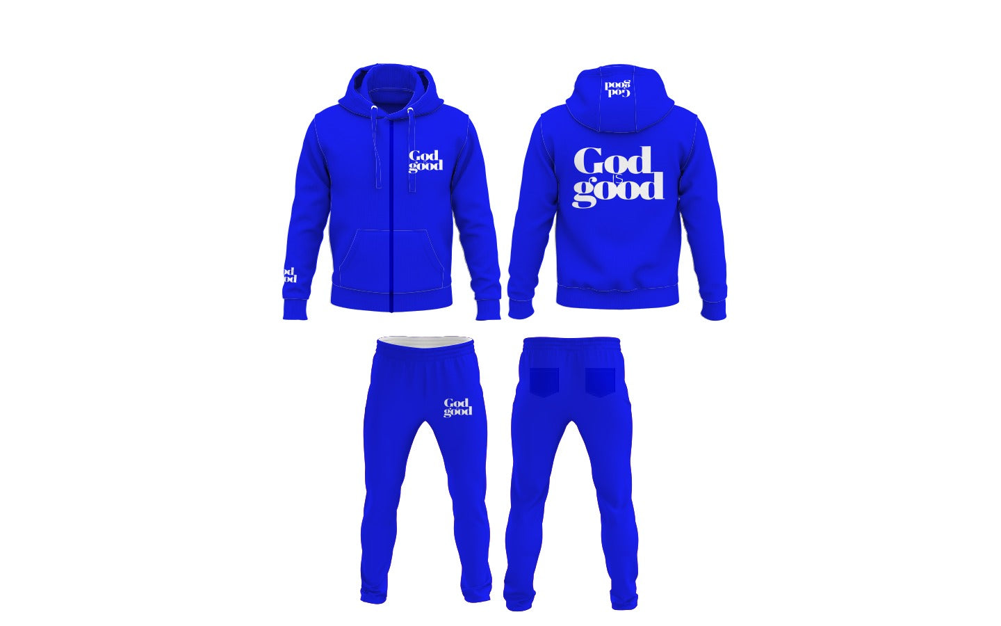 "God is Good" Jogger Set