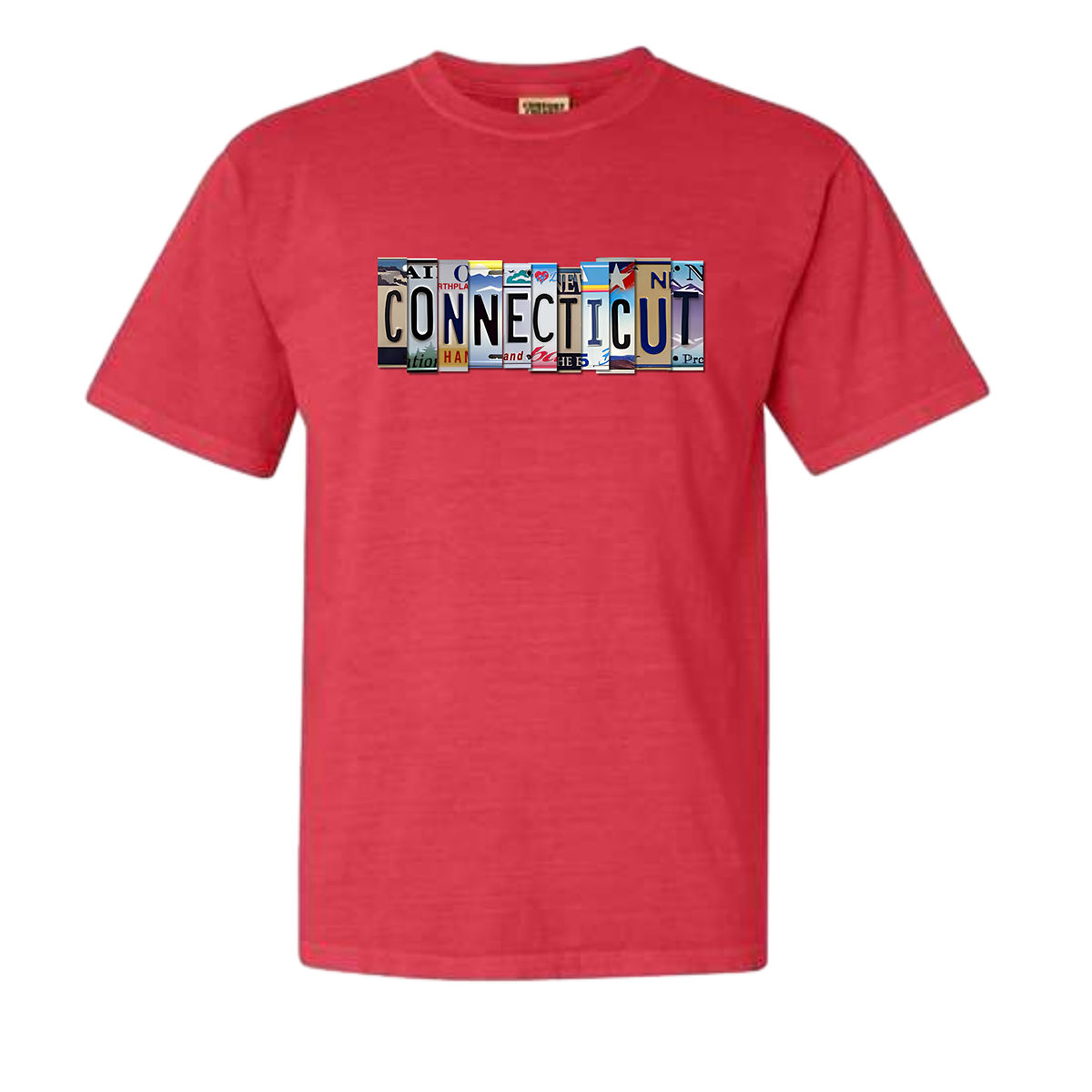 "CONNECTICUT" Plate TEE