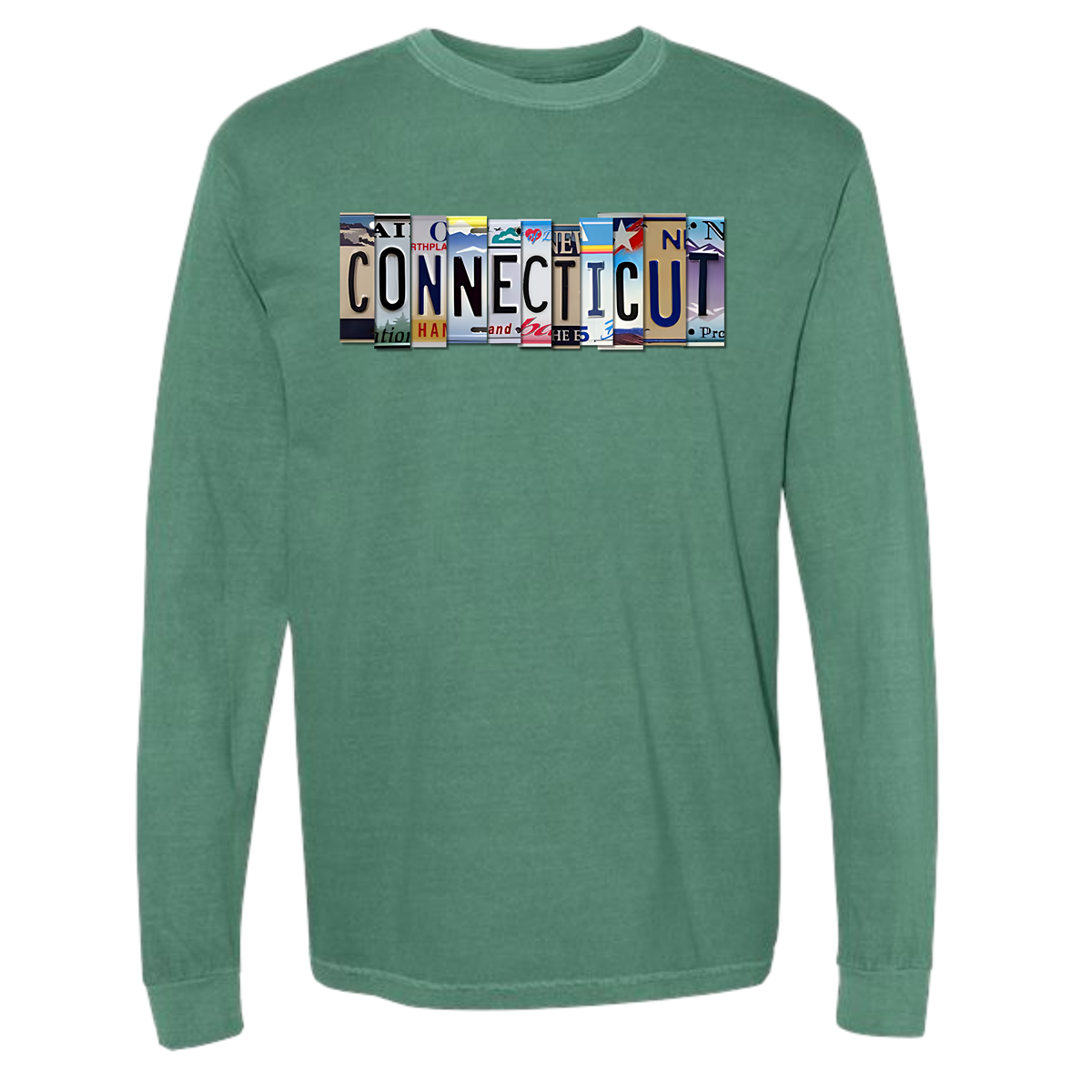 "CONNECTICUT" Plate Long Sleeve