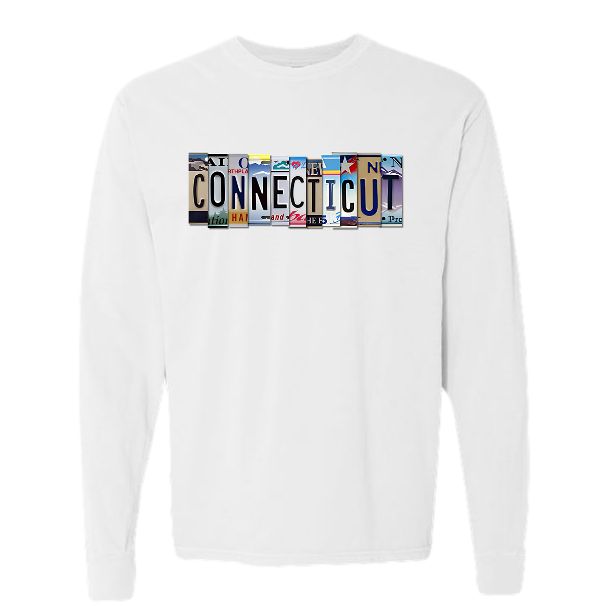 "CONNECTICUT" Plate Long Sleeve