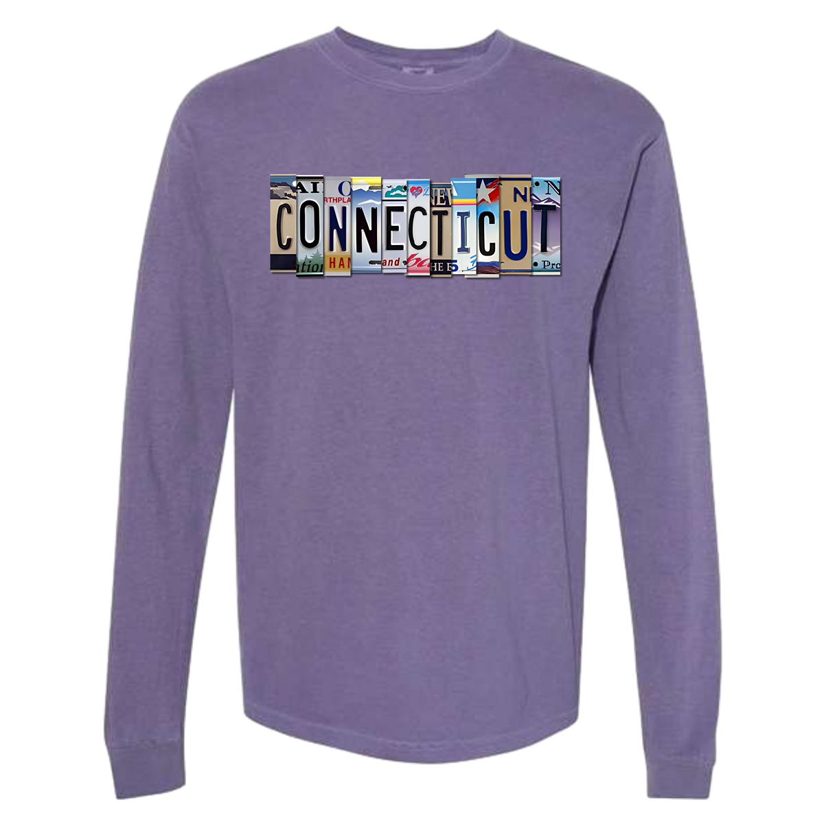 "CONNECTICUT" Plate Long Sleeve