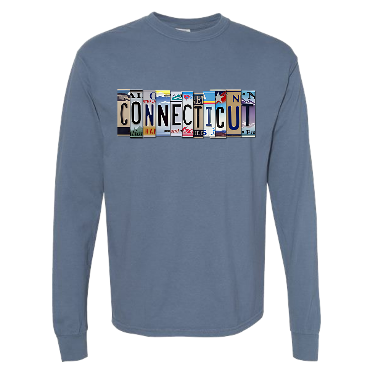 "CONNECTICUT" Plate Long Sleeve