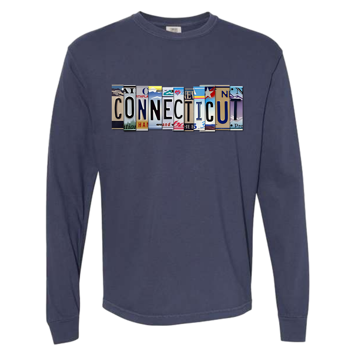 "CONNECTICUT" Plate Long Sleeve