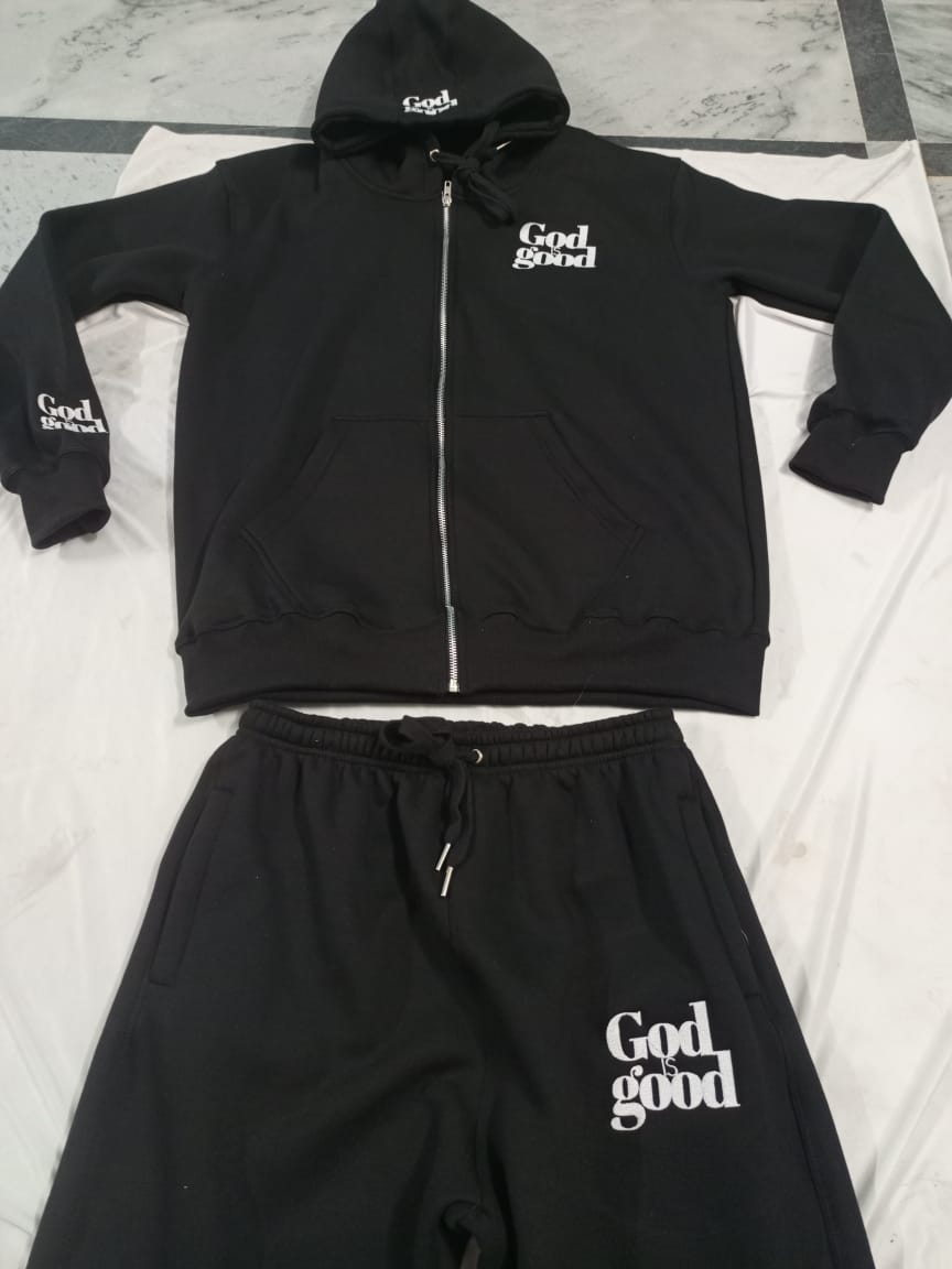 "God is Good" Jogger Set